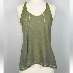 [L]Alo Yoga Racer Back Tank Top in Stripes
